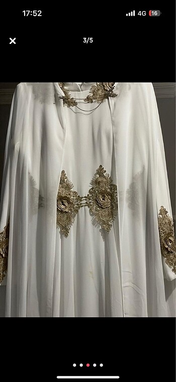 Beyaz abiye - Görsel 2