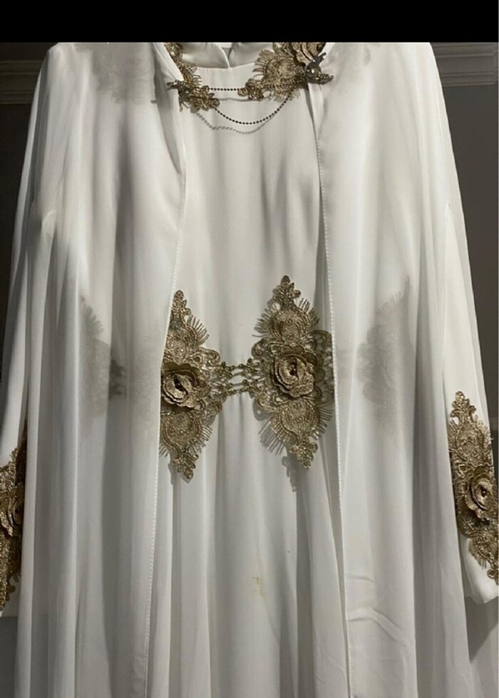 Beyaz abiye - Görsel 2