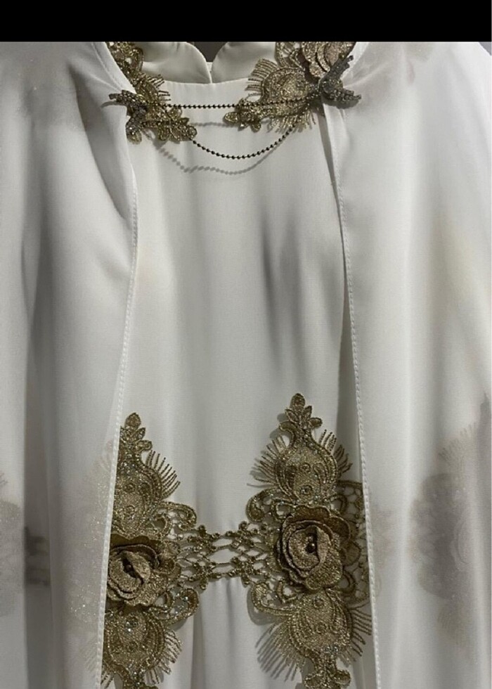 Beyaz abiye - Görsel 3