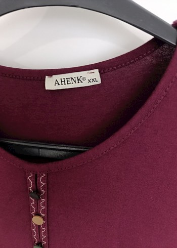 xxl Beden bordo Renk Kadin tunik