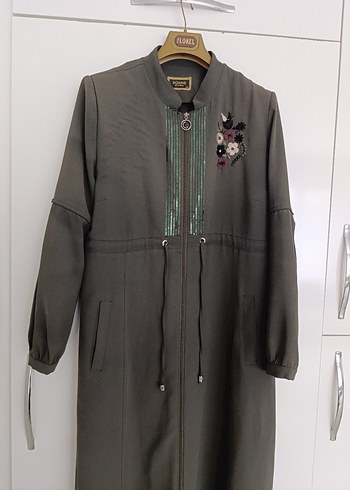 Kadın kap ferace tunik pardesü - Görsel 4
