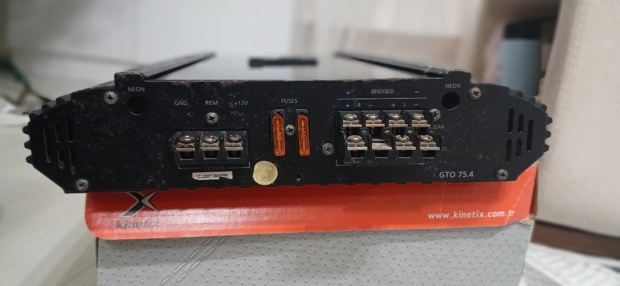 JBL Gto75. 4 katil serisi amfi - Görsel 5