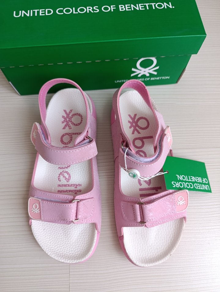 United Colors of Benetton Pembe Kız Çocuk Sandalet - Görsel 2