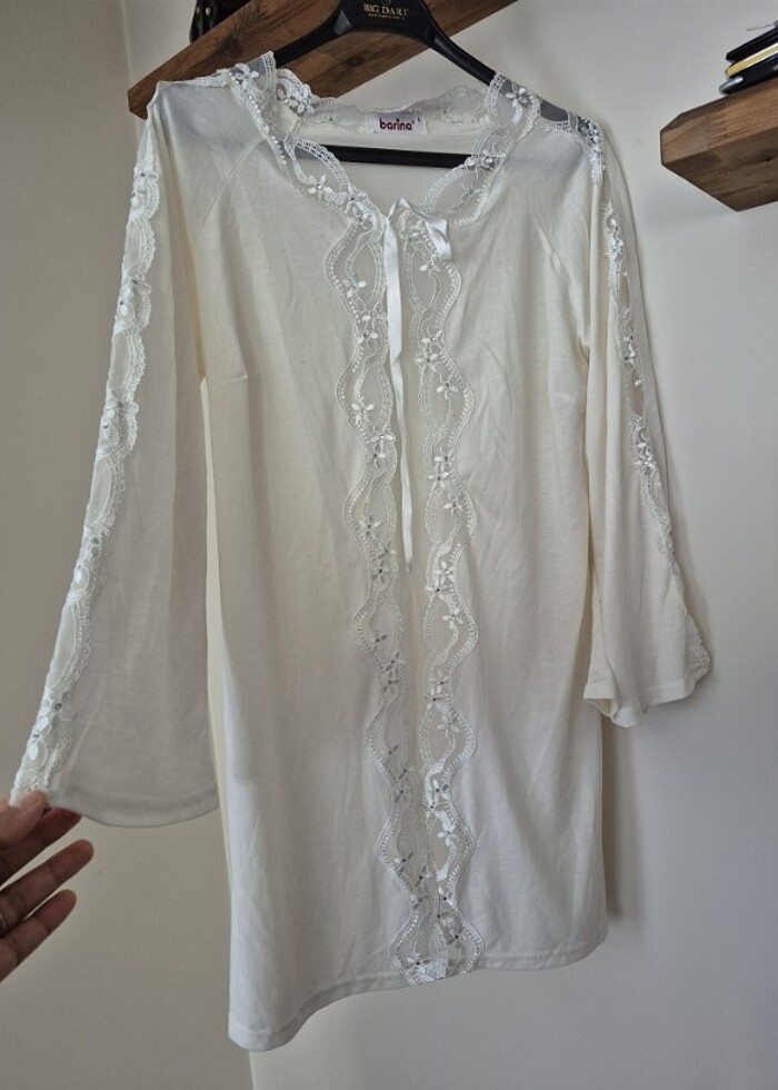 BARİNA MARKA GECELİK VE SABAHLIK TAKIM  - Görsel 3