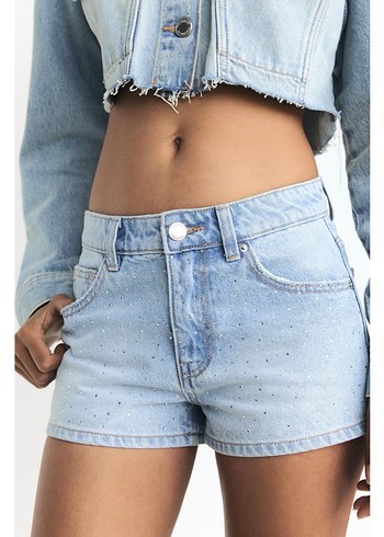 pull bear viral şort taşlı - Görsel 2