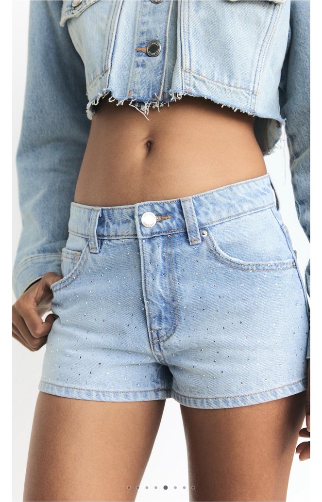 pull bear viral şort taşlı - Görsel 2