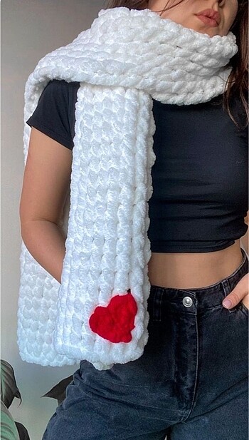Zara Puffy atkı