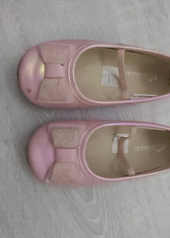 LC Waikiki Kız Çocuk Pembe Bantlı Babet Ayakkabı