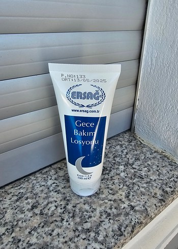 Ersag Gece Bakım Losyonu 100 ml