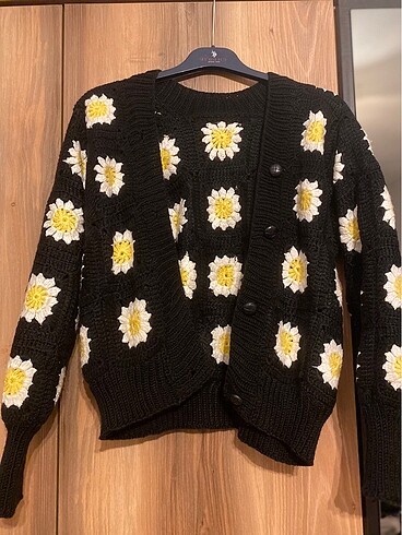 Örme hırka+ şapka
