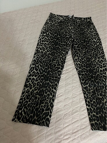LEOPAR DESEN PANTOLON