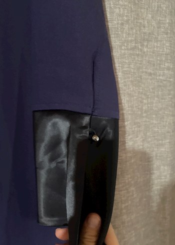 Kadın Mor Midi Uzun Kollu chilia elbise #chilia - Görsel 3