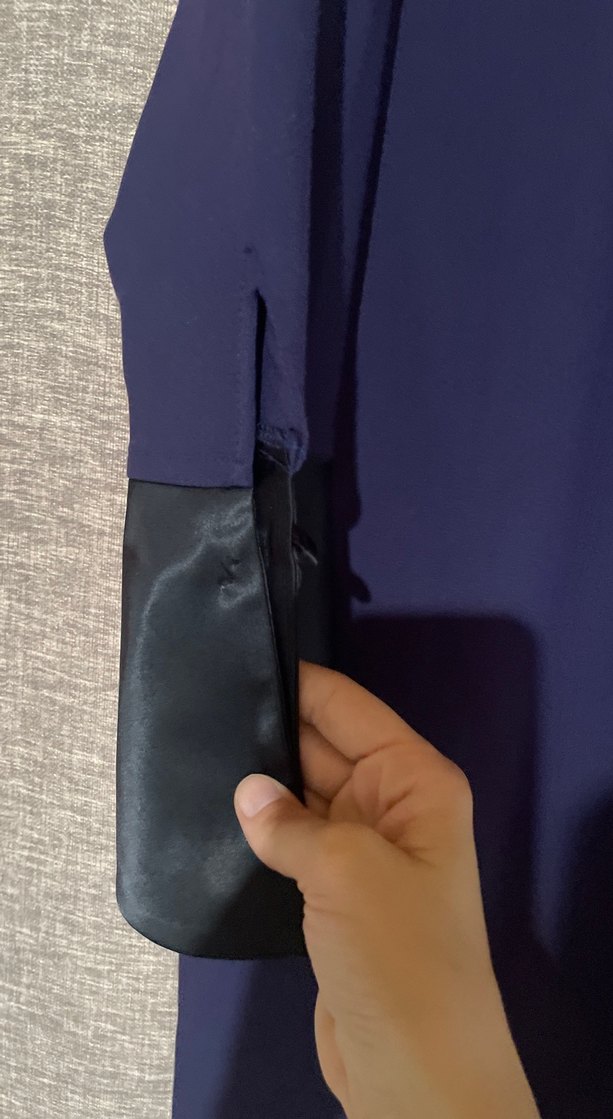 Kadın Mor Midi Uzun Kollu chilia elbise #chilia - Görsel 4