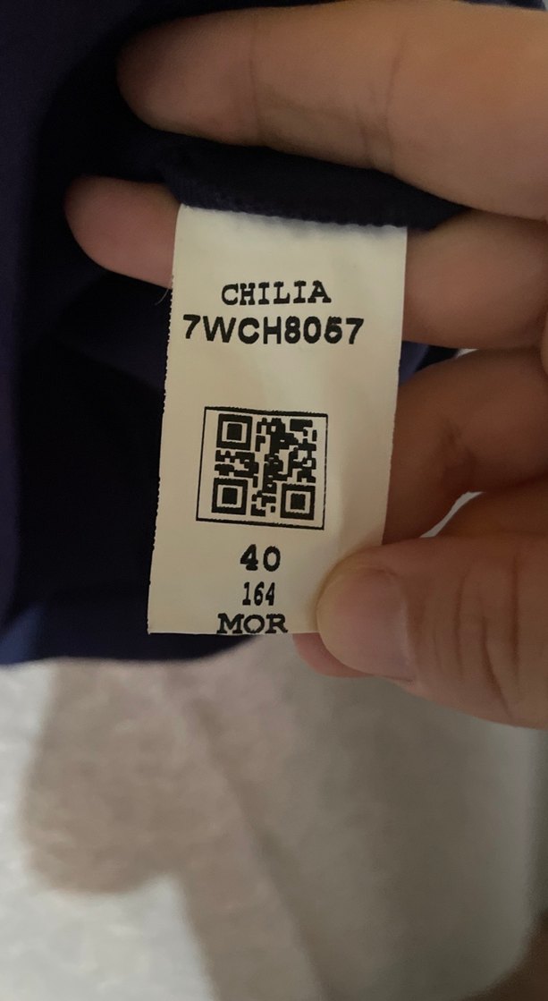 Kadın Mor Midi Uzun Kollu chilia elbise #chilia - Görsel 5