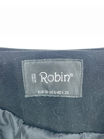 36 Beden siyah Renk Robin Kaban %70 İndirimli.