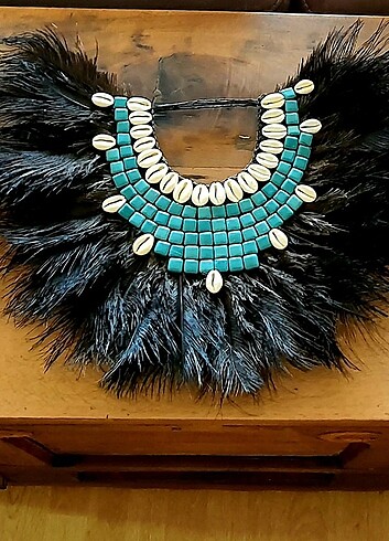  Beden Bohem ev aksesuar, tribal necklace 