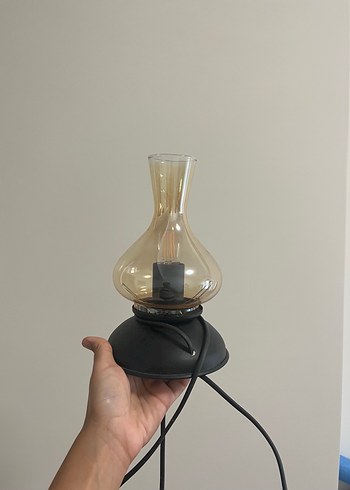 Ikea Siyah Elektrikli Masa Lambası
