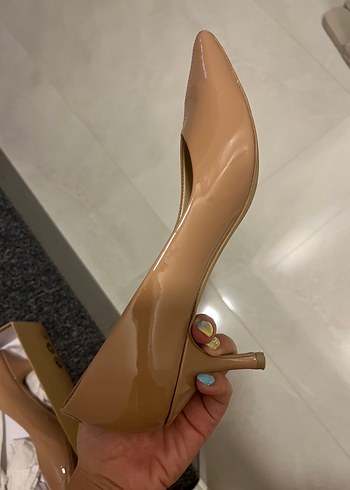 Beymen Club Bej Rugan Stiletto Topuklu Kadın Ayakkabı
