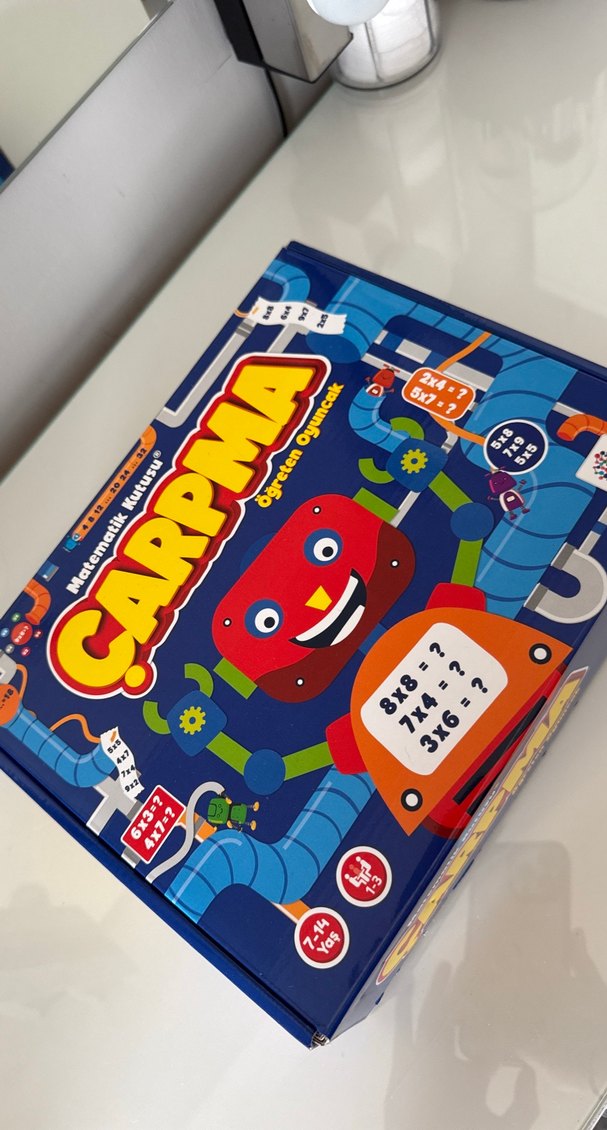 Renkli Çarpma Matematik Oyunu - Görsel 2