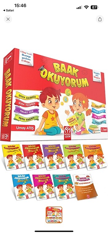 1. Sınıf okuma öğrenme