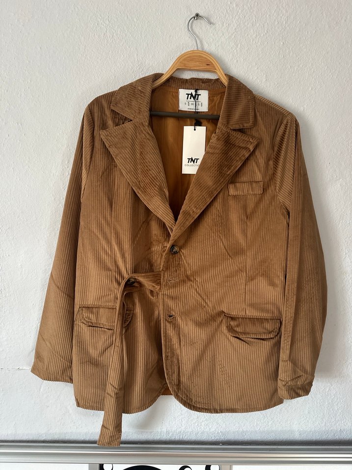 Kadife Blazer Ceket - Görsel 5