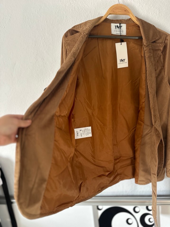 Kadife Blazer Ceket - Görsel 2