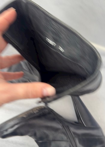 Gerçek deri Topuklu Kadın Bot - Görsel 3