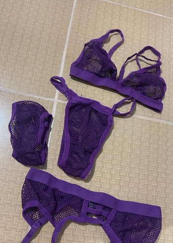 Gri Mini Bohem Kadın Bralet - Görsel 6