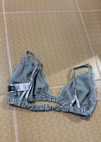 Gri Mini Bohem Kadın Bralet - Görsel 2