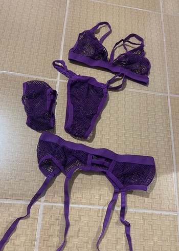 Gri Mini Bohem Kadın Bralet - Görsel 5