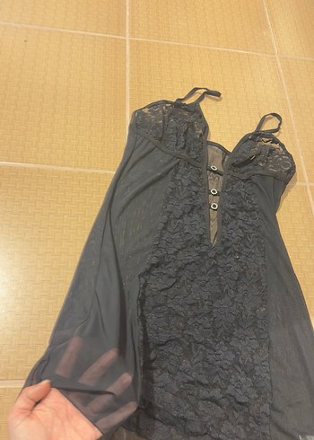 Gri Mini Bohem Kadın Bralet - Görsel 3