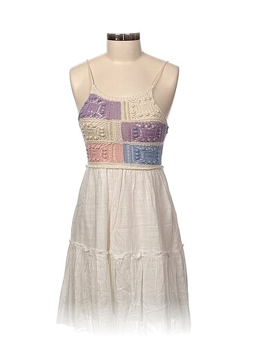 Vintage Love Kısa Elbise %70 İndirimli.