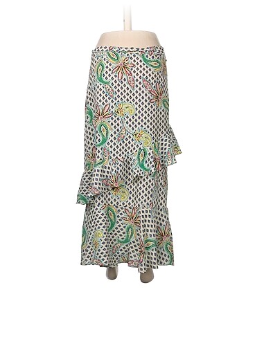 l Beden Vintage Love Midi Etek %70 İndirimli.