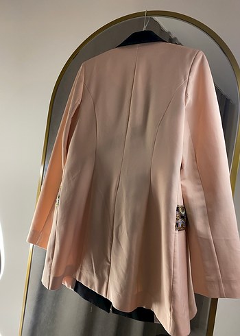 Uzun yavruağzı Kadın Blazer Ceket - Görsel 10