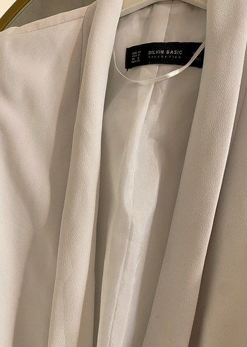 Beyaz Dilvin Kadın Blazer Ceket - Görsel 9