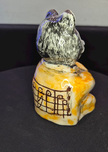 Butik Tasarım El Yapımı seramik "Bal Ayıcık" Biblo - Görsel 6