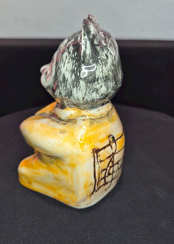 Butik Tasarım El Yapımı seramik "Bal Ayıcık" Biblo - Görsel 3