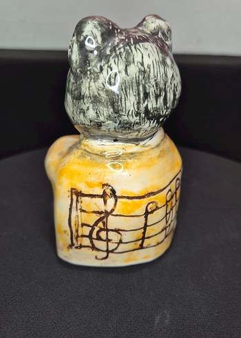 Butik Tasarım El Yapımı seramik "Bal Ayıcık" Biblo - Görsel 4