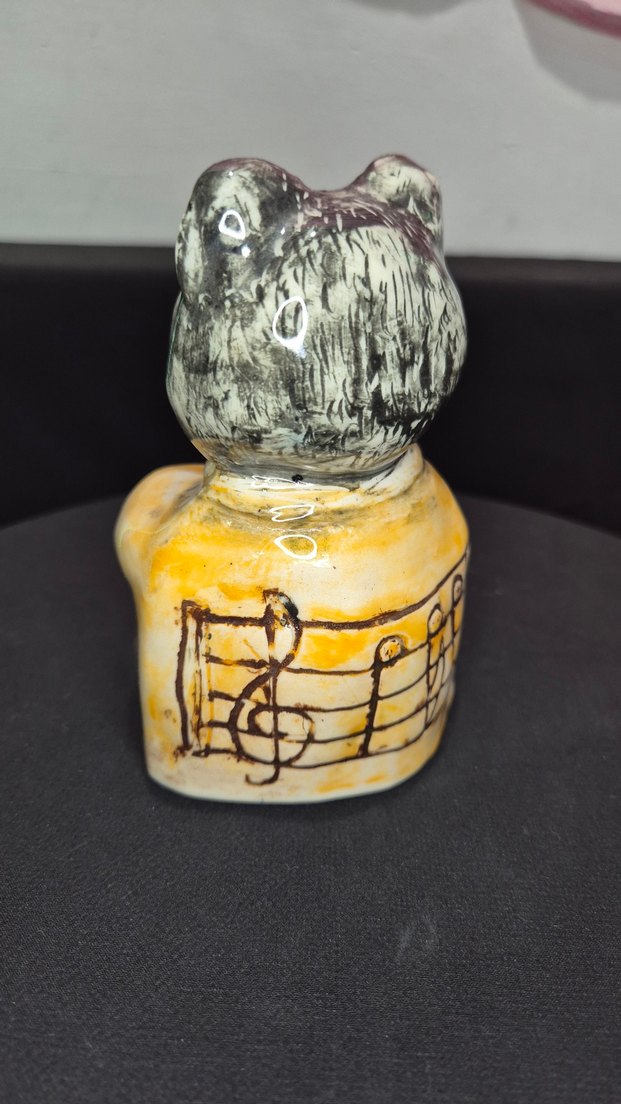 Butik Tasarım El Yapımı seramik "Bal Ayıcık" Biblo - Görsel 4