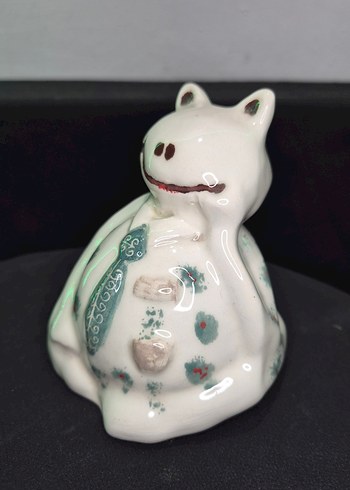 Çocuk odaları için El yapımı Beyaz Pastel Renkli Seramik biblo - Görsel 2