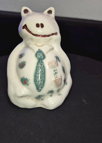 Çocuk odaları için El yapımı Beyaz Pastel Renkli Seramik biblo - Görsel 7