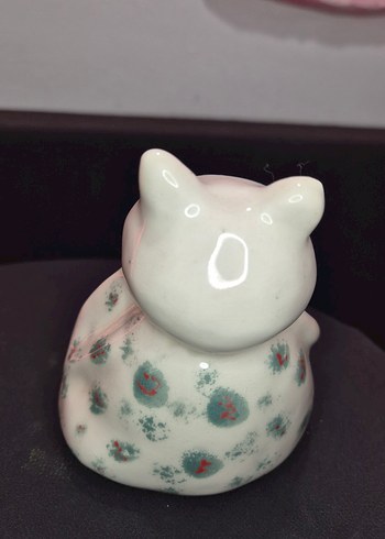 Çocuk odaları için El yapımı Beyaz Pastel Renkli Seramik biblo - Görsel 4