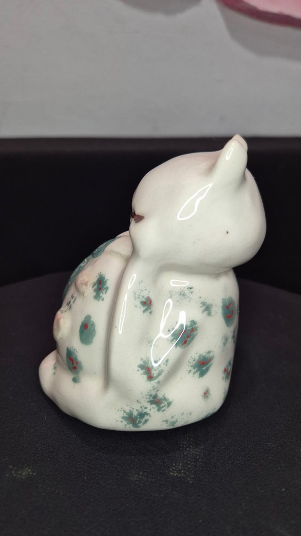 Çocuk odaları için El yapımı Beyaz Pastel Renkli Seramik biblo - Görsel 3