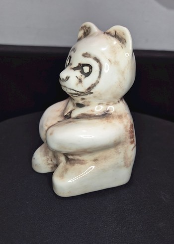 Bej Seramik Ayı Figürü - Görsel 2