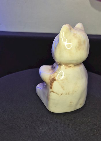 Bej Seramik Ayı Figürü - Görsel 3