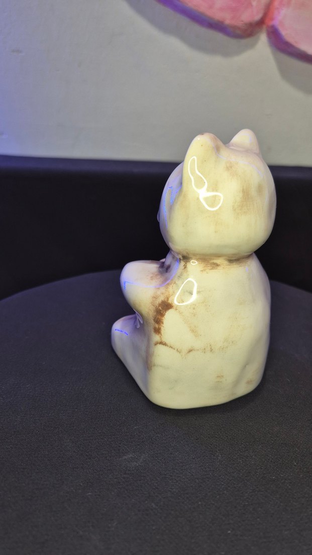 Bej Seramik Ayı Figürü - Görsel 3