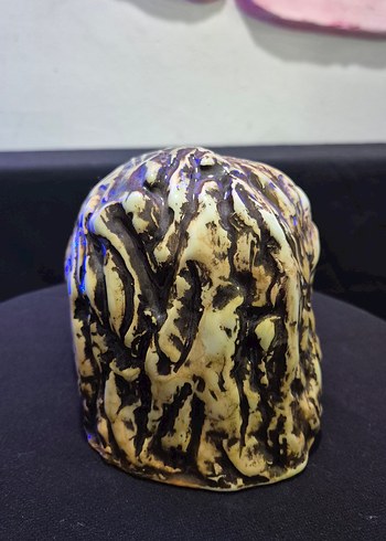 Butik Tasarım El Yapımı Seramik "Aslan Dostlar" İkili Biblo Seti - Görsel 6