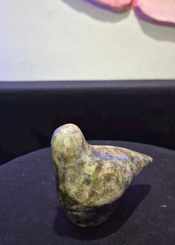 Butik Tasarım Seramik "Doğal Doku" Kuş Biblo - Görsel 5