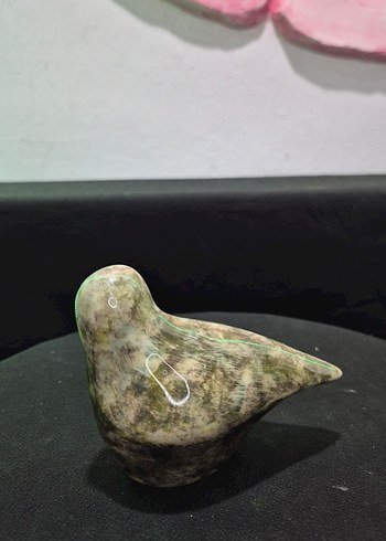 Butik Tasarım Seramik "Doğal Doku" Kuş Biblo - Görsel 6