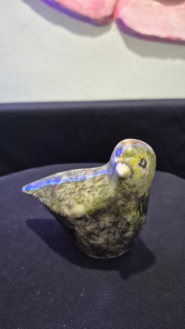 Butik Tasarım Seramik "Doğal Doku" Kuş Biblo - Görsel 2